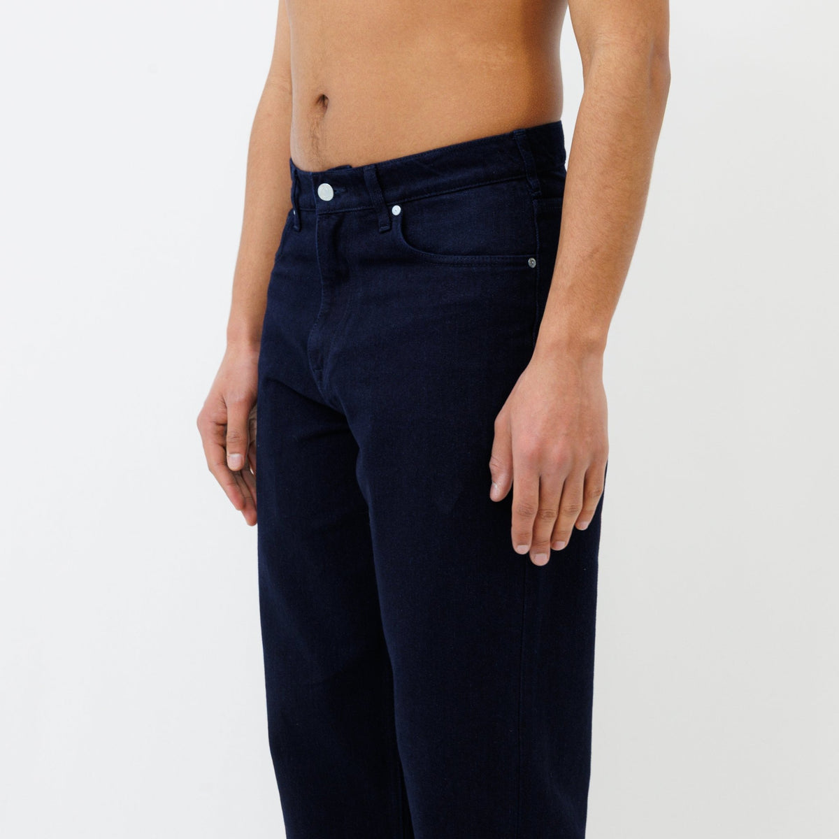 Jeans DN.10 Coupe Ample Double Indigo - Ateliers de Nîmes