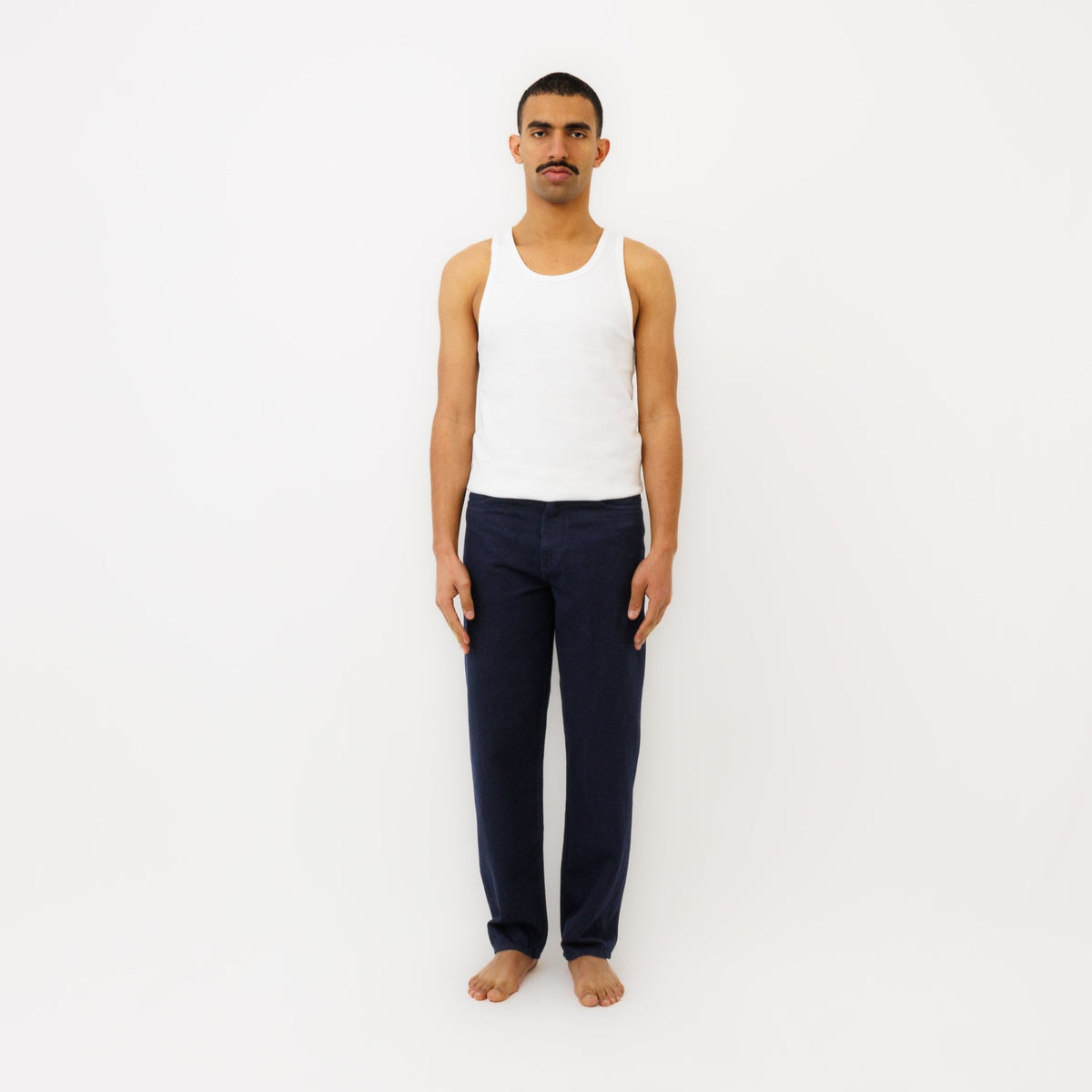 Jeans DN.10 Coupe Ample Double Indigo - Ateliers de Nîmes