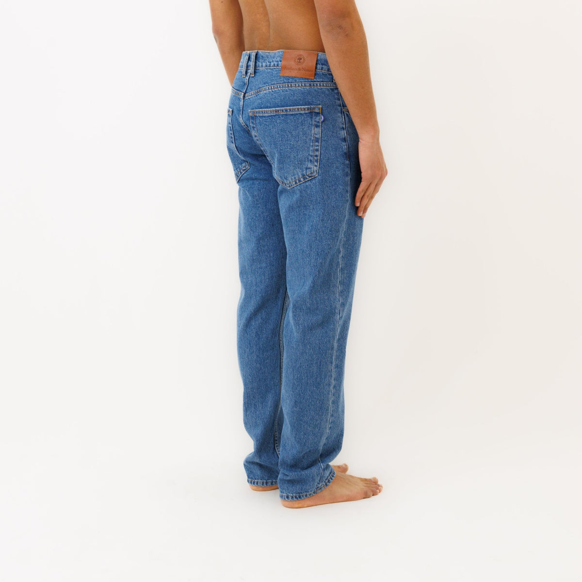 Jeans DN.20 Coupe Droite Bleu 3 Ans - Ateliers de Nîmes