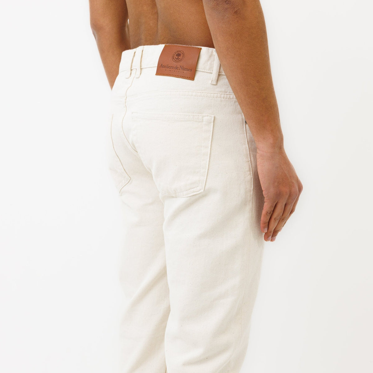Jeans DN.30 Coupe Droite Ajustée Naturel Un Lavage - Ateliers de Nîmes
