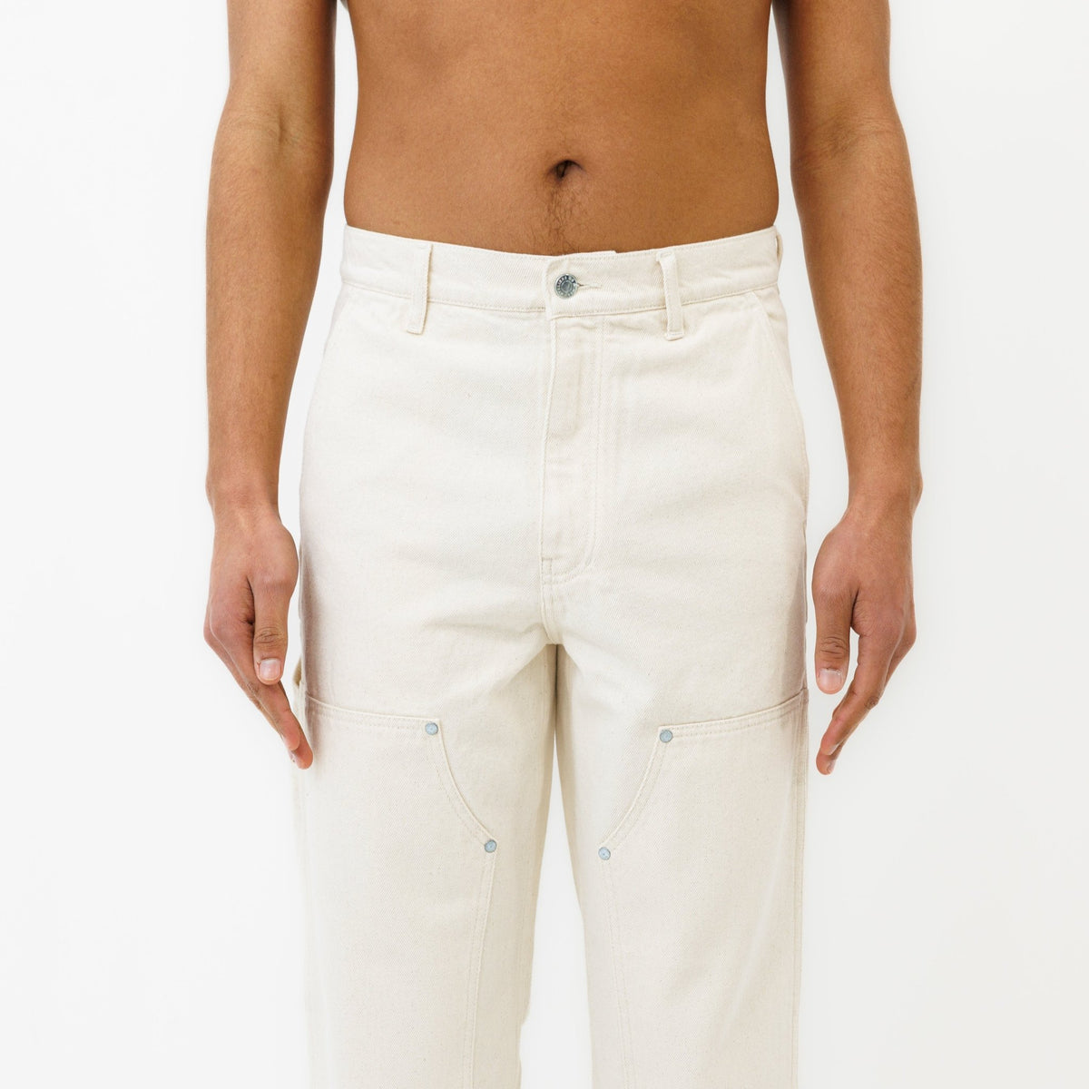 Pantalon DN Charpentier Coupe Ample Naturel - Ateliers de Nîmes