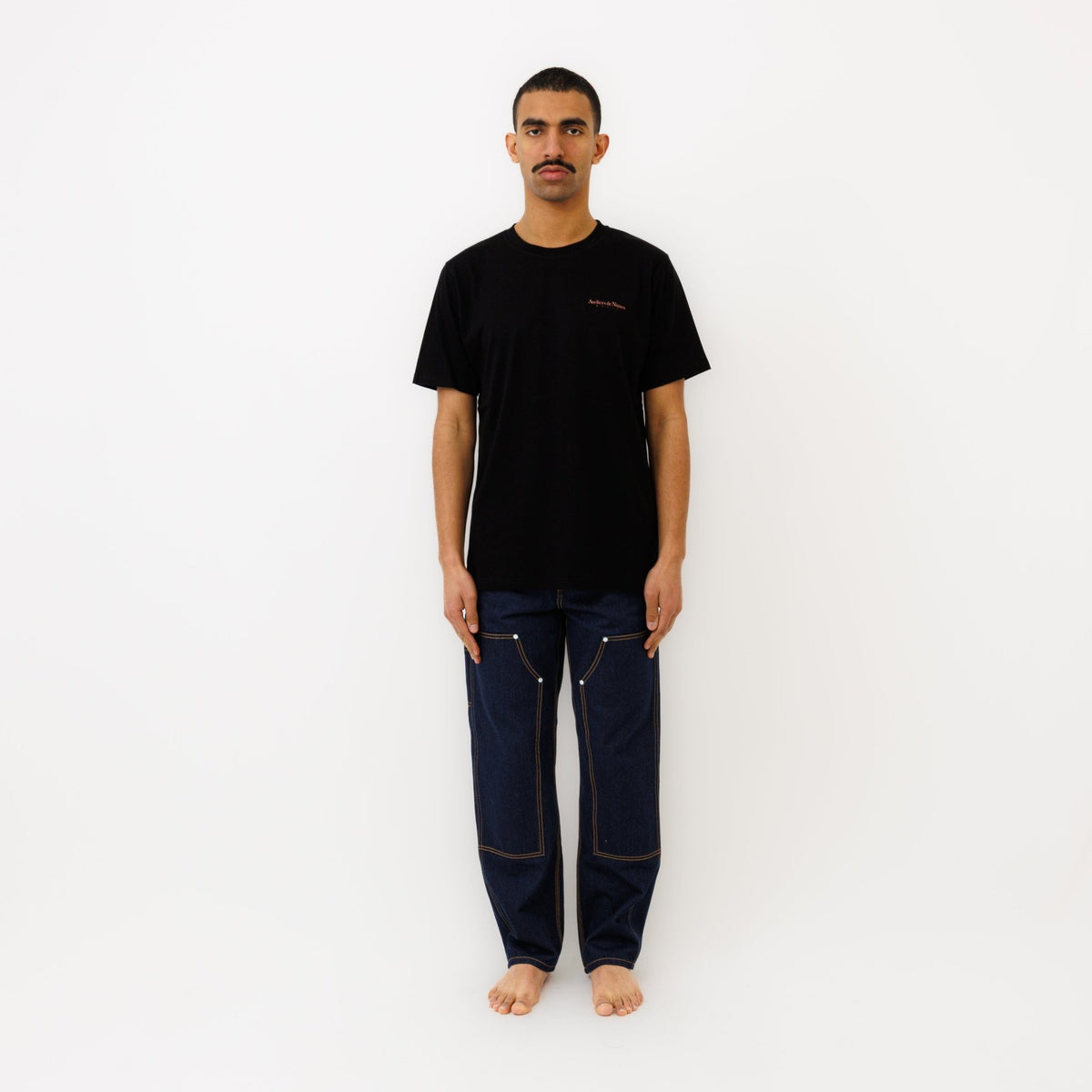 T-shirt "MMXIV" - Black - Ateliers de Nîmes