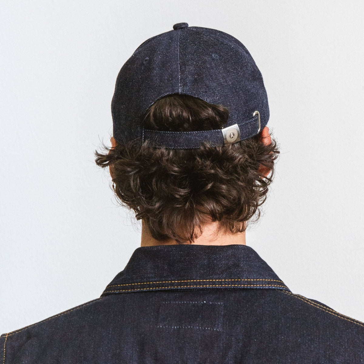 Casquette DN.01 Bleu Un Lavage - Ateliers de Nîmes