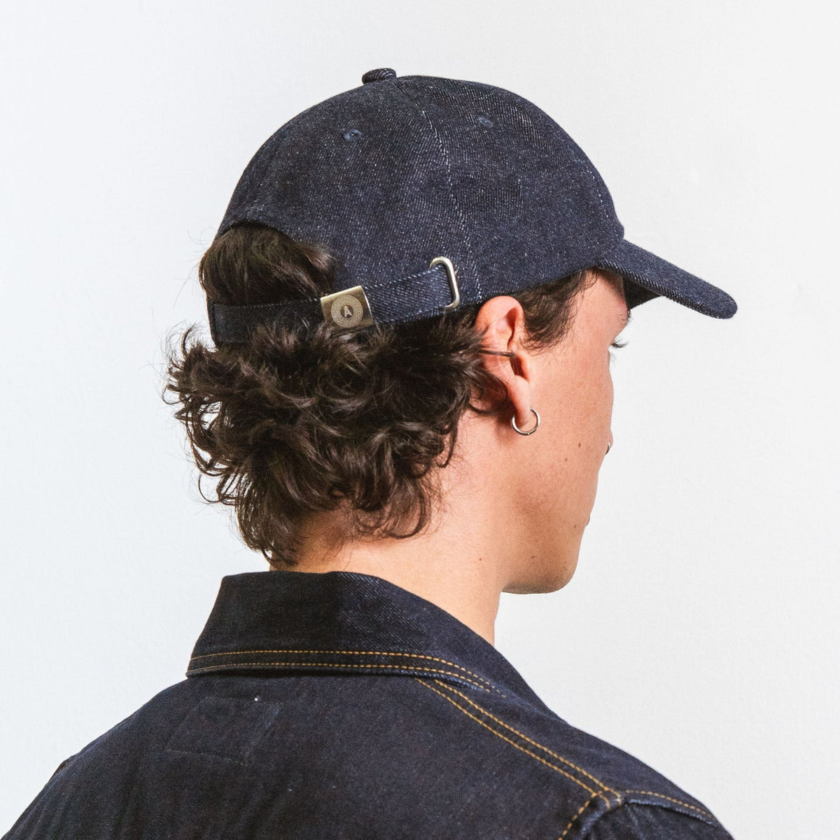 Casquette DN.01 Bleu Un Lavage - Ateliers de Nîmes