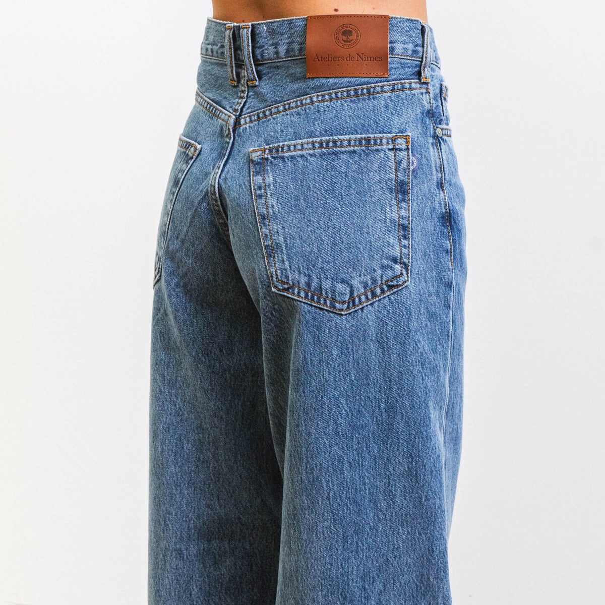Jeans DN.09_ Coupe Baggy Bleu 3 Ans - Ateliers de Nîmes