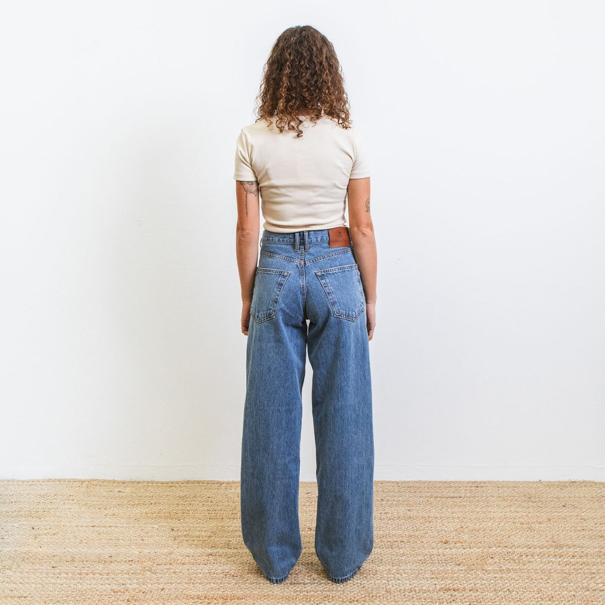 Jeans DN.09_ Coupe Baggy Bleu 3 Ans - Ateliers de Nîmes