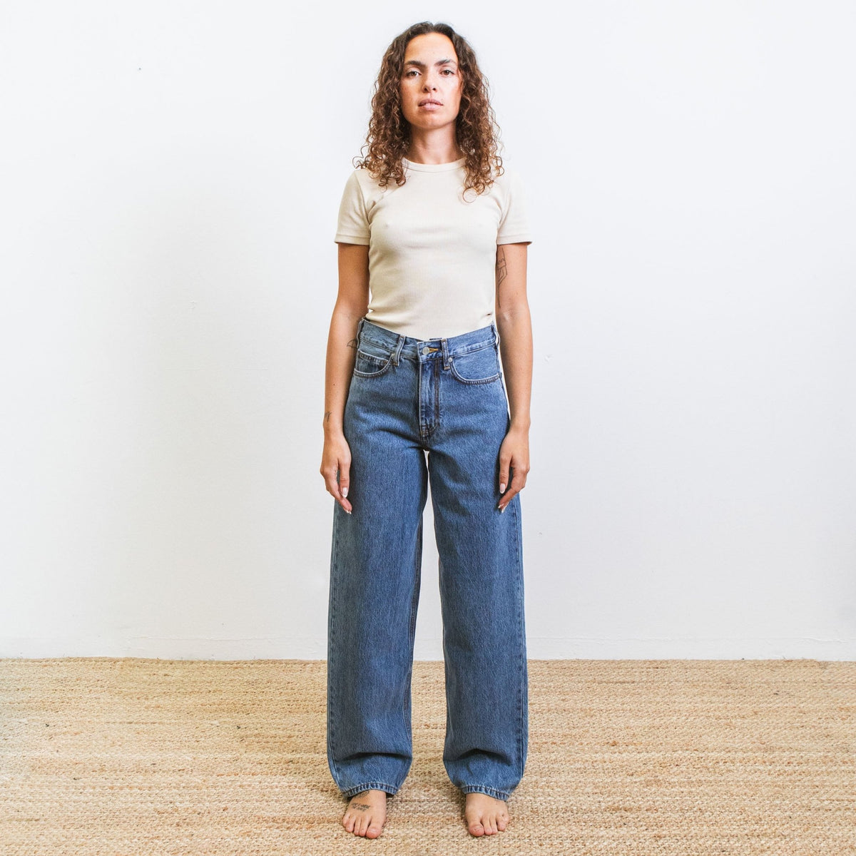 Jeans DN.09_ Coupe Baggy Bleu 3 Ans - Ateliers de Nîmes