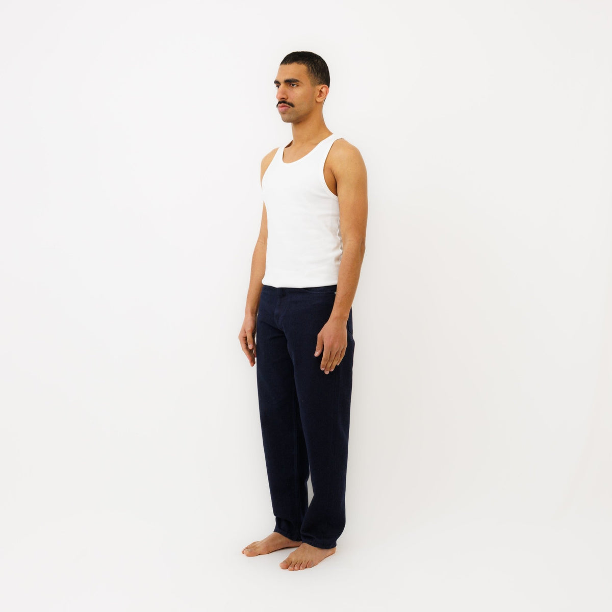 Jeans DN.10 Coupe Ample Double Indigo - Ateliers de Nîmes
