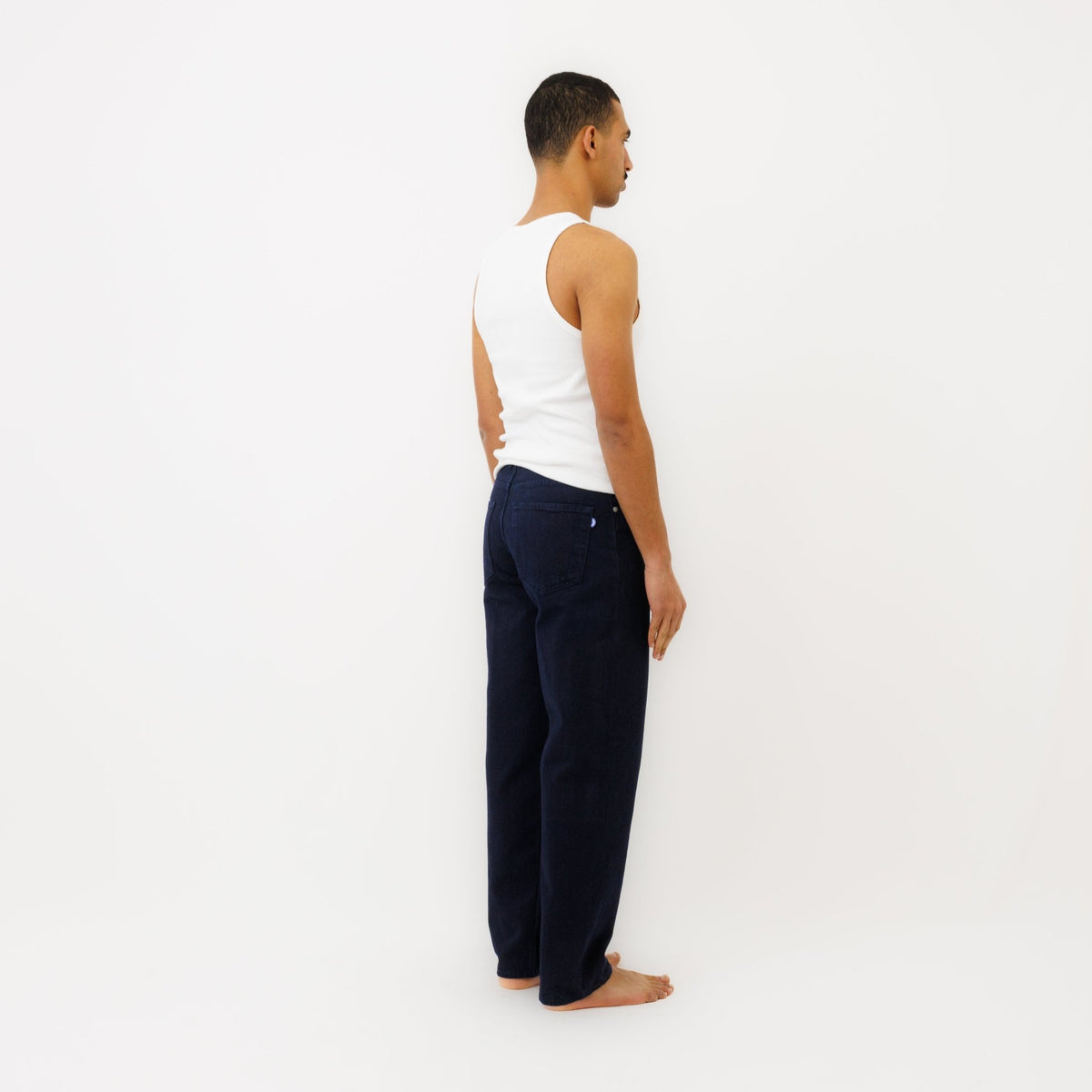 Jeans DN.10 Coupe Ample Double Indigo - Ateliers de Nîmes