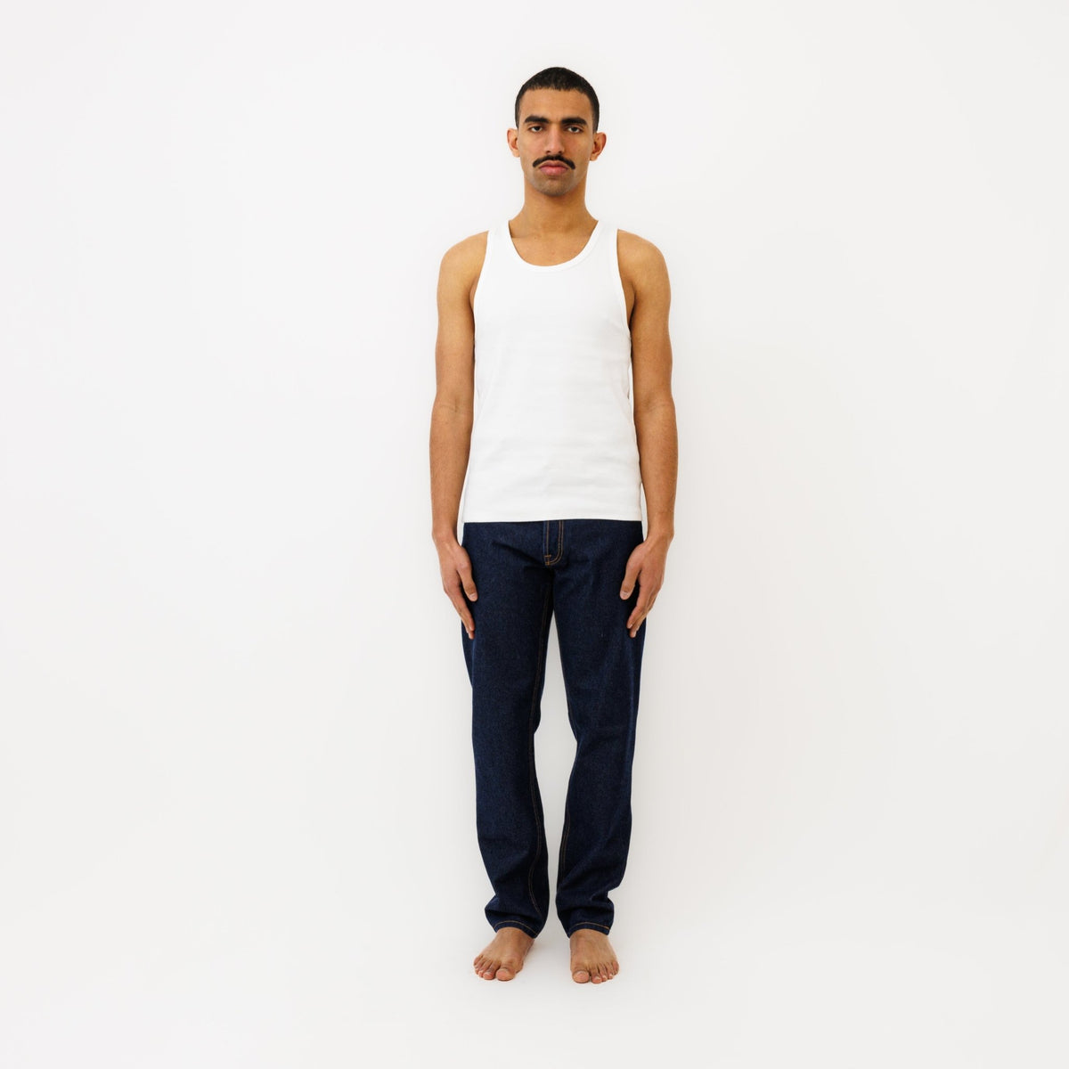 Jeans DN.20 Coupe Droite Bleu Un Lavage - Ateliers de Nîmes