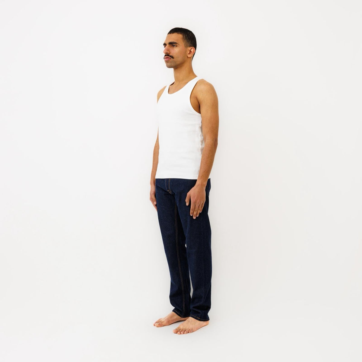 Jeans DN.20 Coupe Droite Bleu Un Lavage - Ateliers de Nîmes