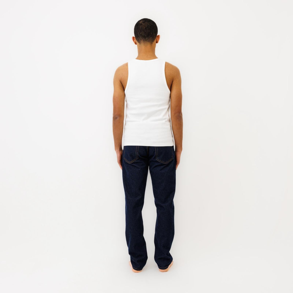 Jeans DN.20 Coupe Droite Bleu Un Lavage - Ateliers de Nîmes