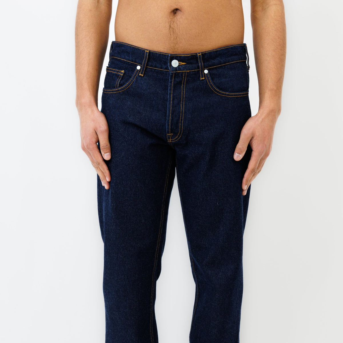 Jeans DN.20 Coupe Droite Bleu Un Lavage - Ateliers de Nîmes