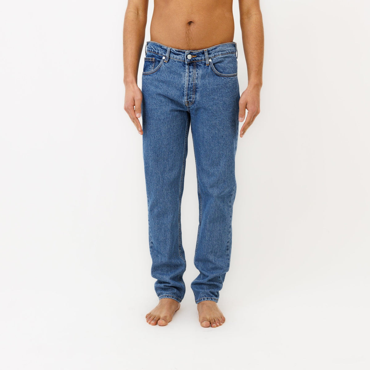 Jeans DN.30 Coupe Droite Ajustée Bleu 3 Ans - Ateliers de Nîmes