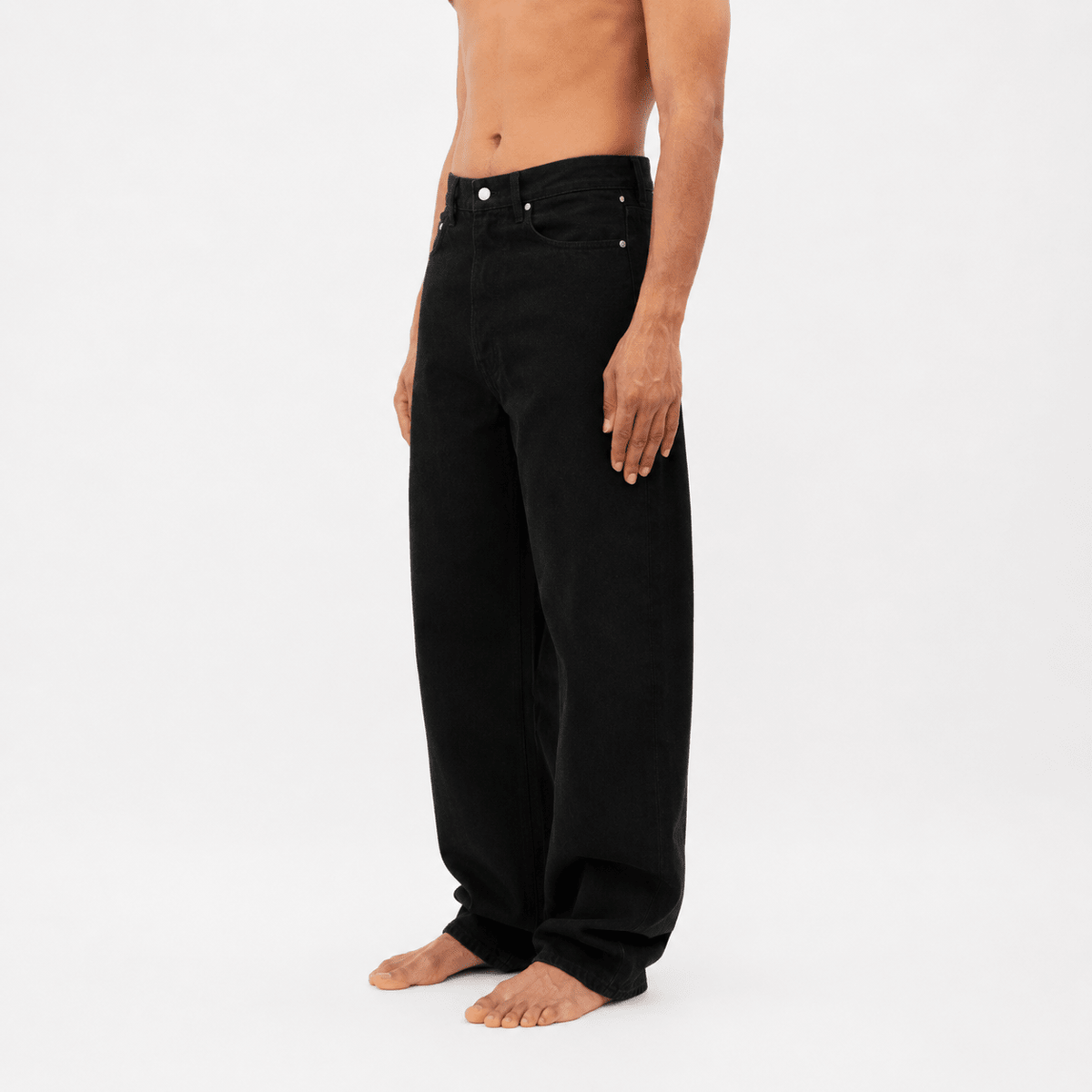 Jeans DN.88 – Coupe Ballon – Noir - Ateliers de Nîmes