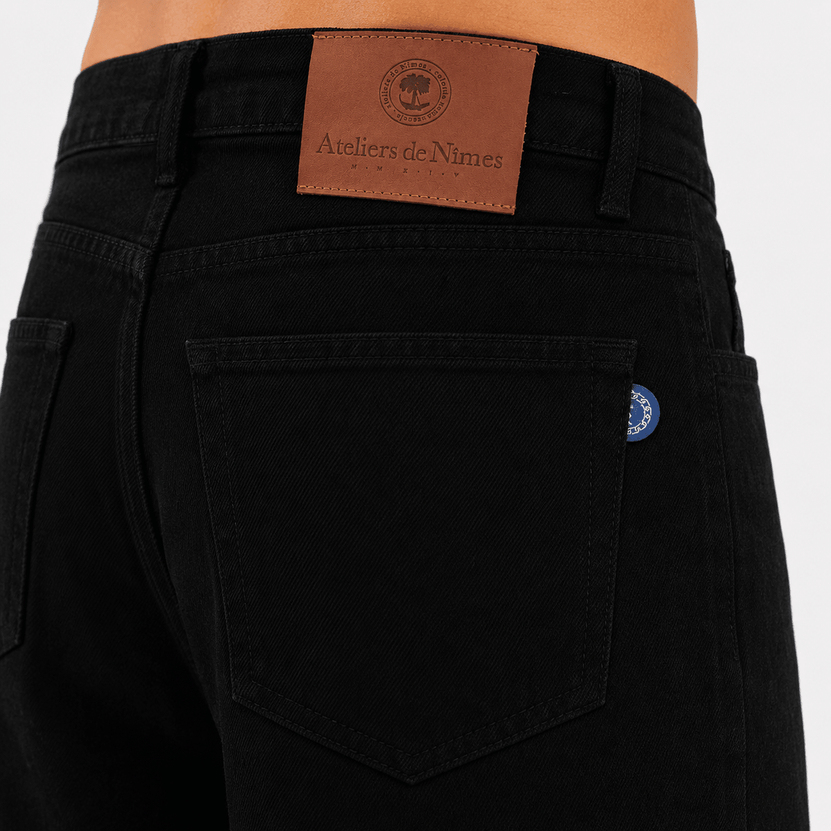 Jeans DN.88 – Coupe Ballon – Noir - Ateliers de Nîmes