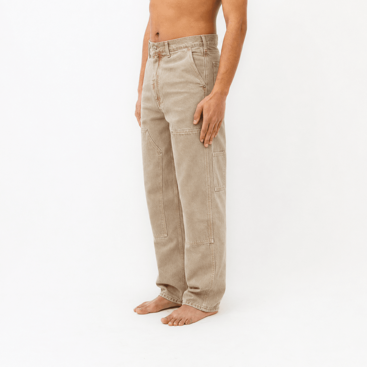 Pantalon DN Charpentier Coupe Ample Gres - Ateliers de Nîmes