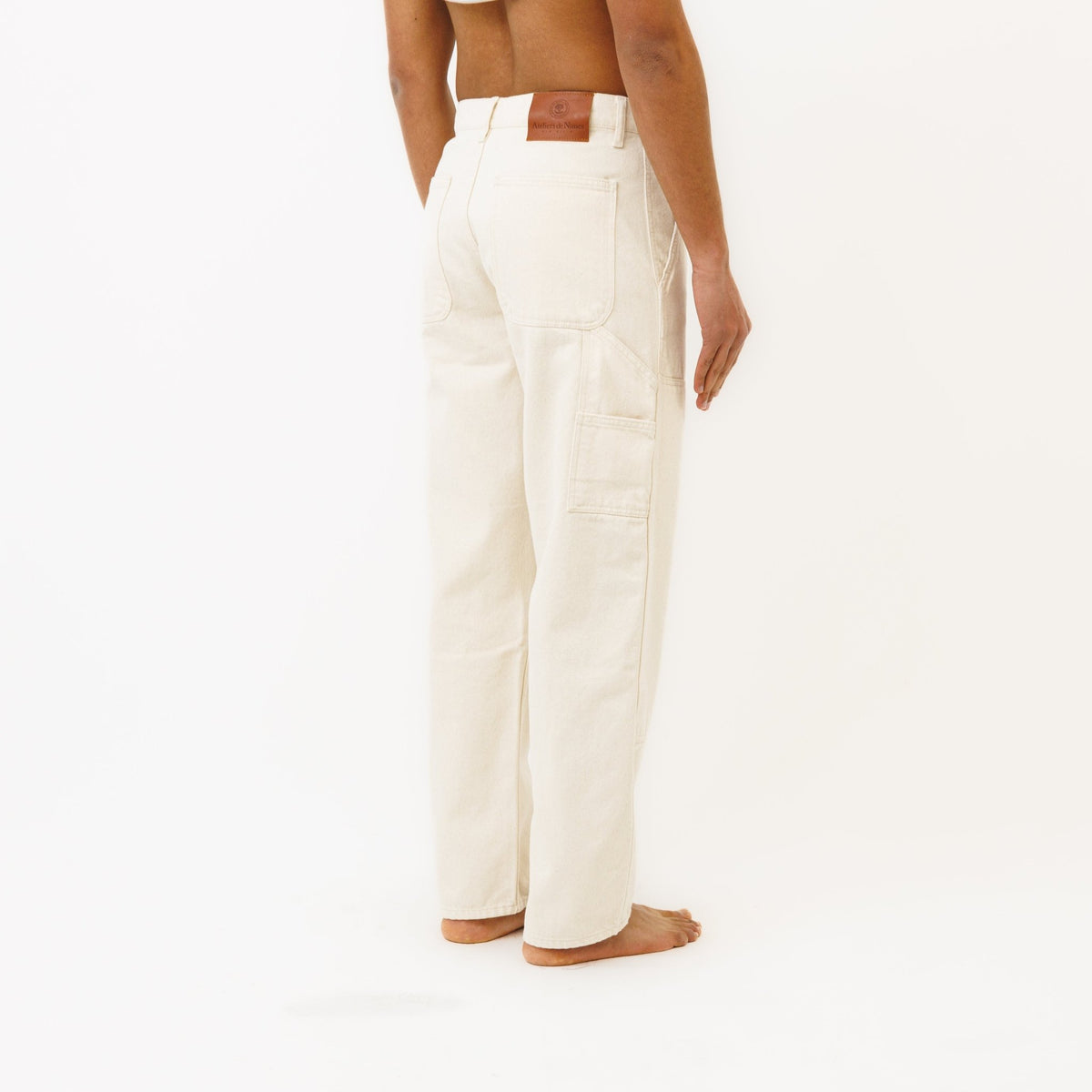 Pantalon DN Charpentier Coupe Ample Naturel - Ateliers de Nîmes