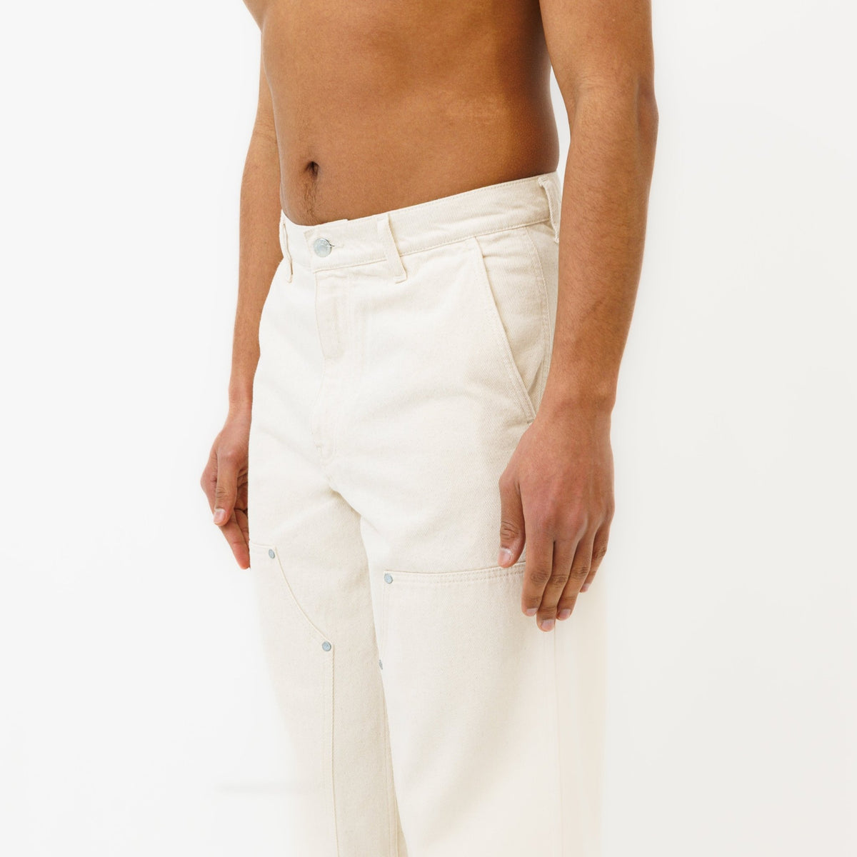 Pantalon DN Charpentier Coupe Ample Naturel - Ateliers de Nîmes