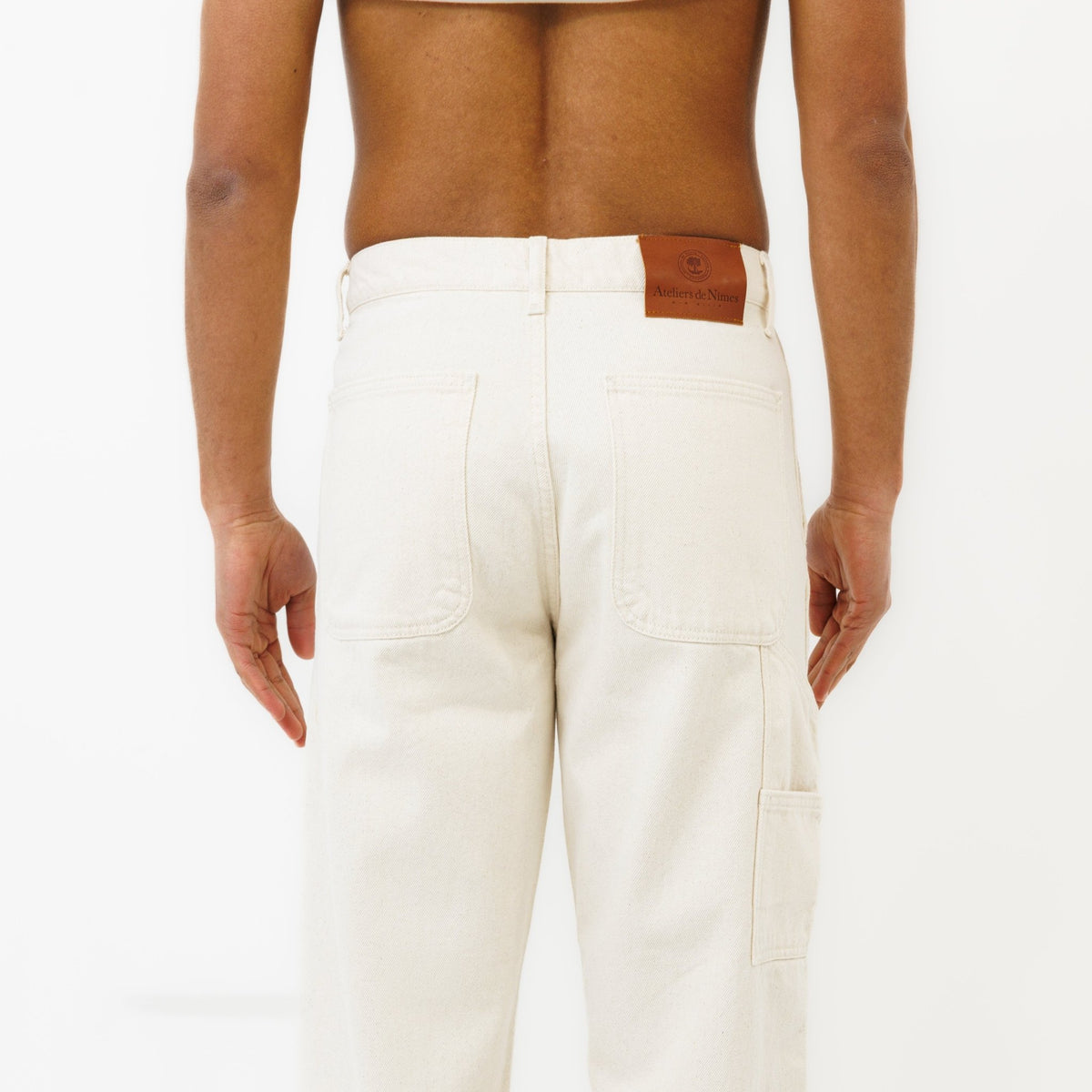 Pantalon DN Charpentier Coupe Ample Naturel - Ateliers de Nîmes
