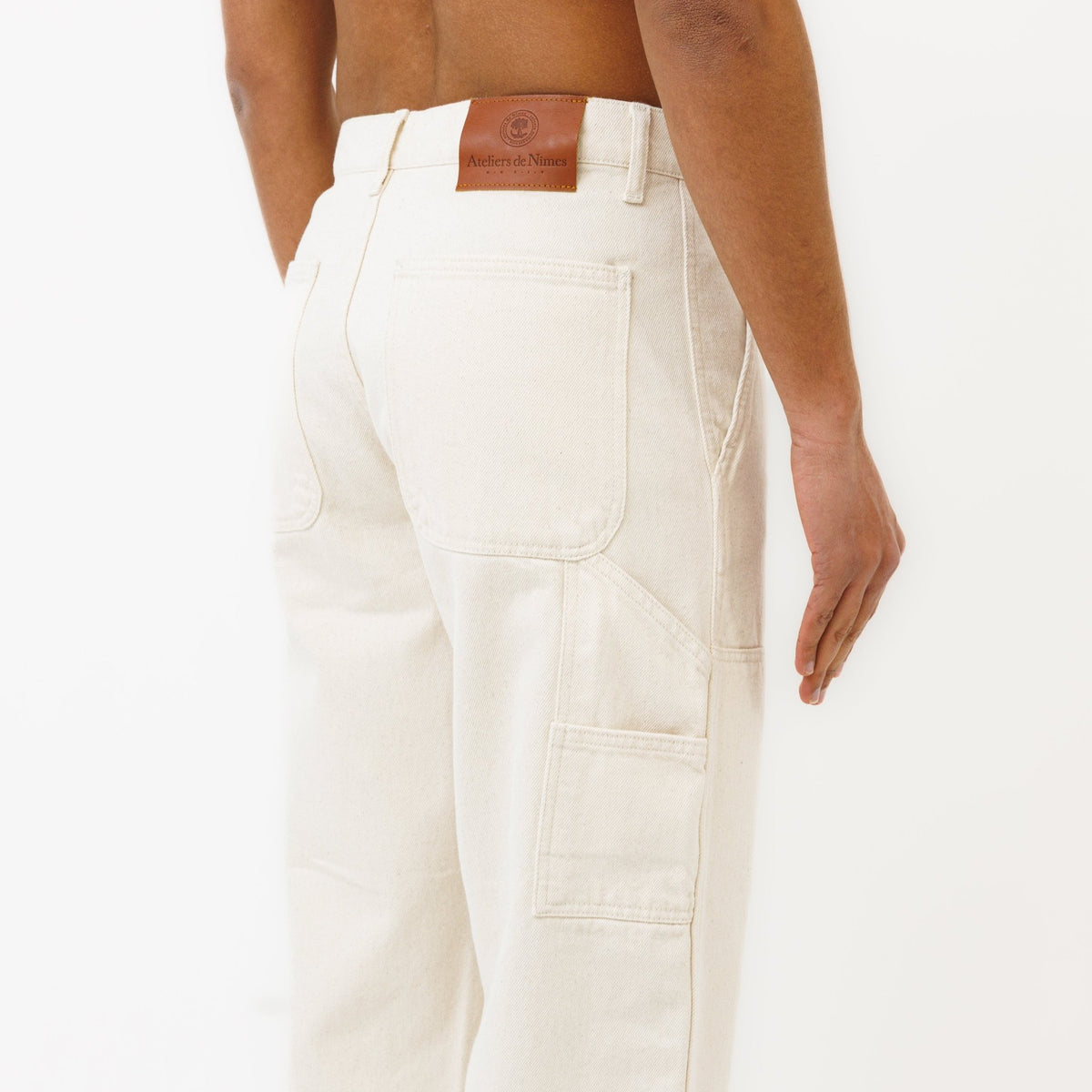 Pantalon DN Charpentier Coupe Ample Naturel - Ateliers de Nîmes