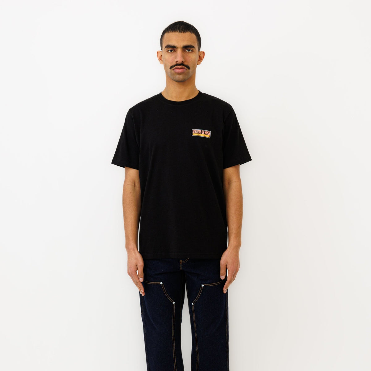 T-shirt "AIGUES MORTES" - Noir - Ateliers de Nîmes