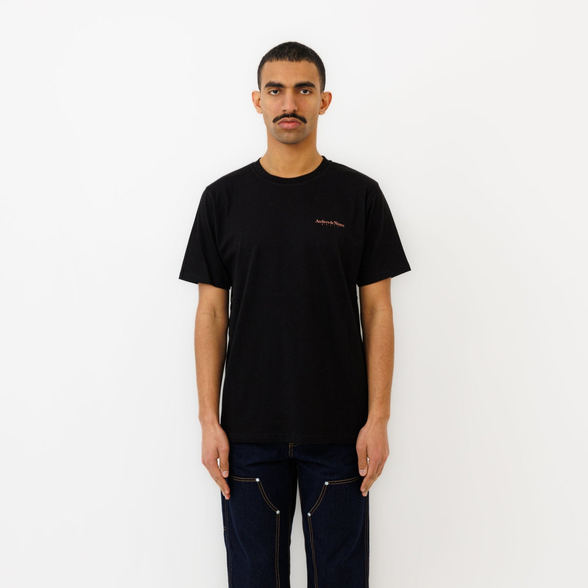 T-shirt "MMXIV" - Black - Ateliers de Nîmes