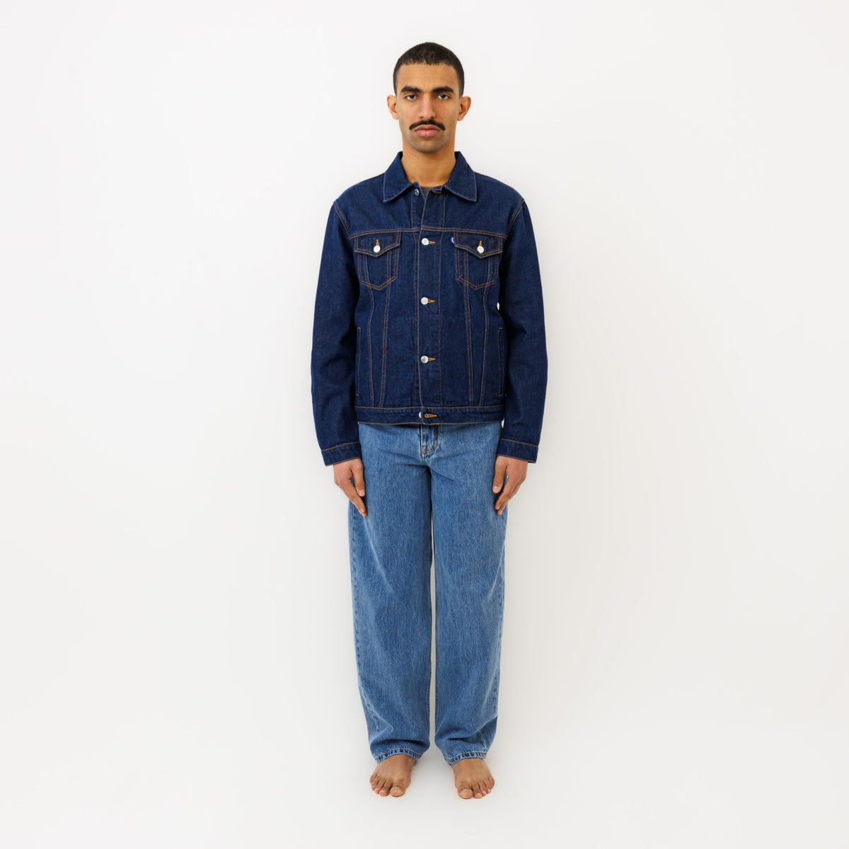 Veste DN.05 Coupe Standard Bleu Un Lavage - Ateliers de Nîmes